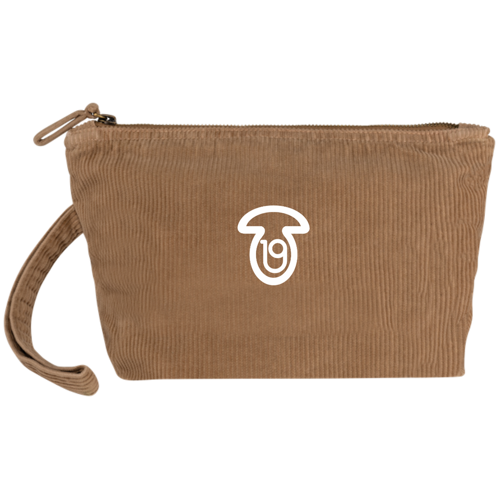Pochette écoresponsable en velours côtelé : Style et Développement Durable