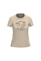 Tshirt Femme Cow Rezienne - Elégance et Confort en Coton Bio